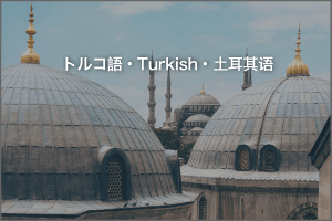 トルコ語ナレーター　トルコ語ナレーション